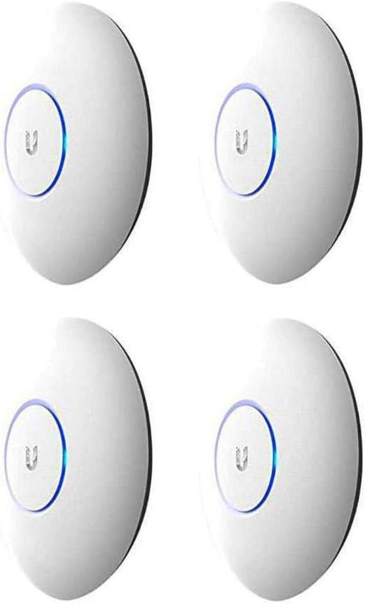 Ubiquiti Networks 4 Pack UAP-AC-PRO UniFi Access Point Enterprise Wi-Fi System (Renewed)