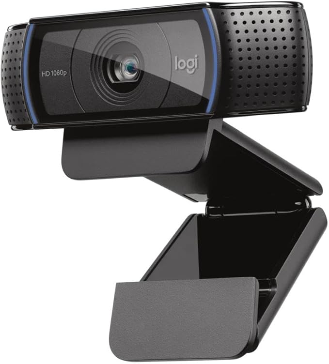 Logitech HD Pro C920 Webcam USB 2.0 1920 x 1080 pixels Black