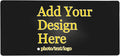Custom Mouse Pad Personalized Mouse Pad with Your Photo Design Non-Slip Waterproof Customized Desk Pad Suitable for Office Gaming(35.5L x 16W inches)
