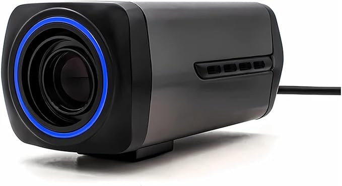 4K 36X Zoom Camera Auto Focus H.265 Webcam Remote Control Motorized 5MP High Speed 30FPS Network Camera for Live Streaming(5MP DC12V)