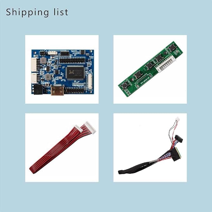 VSDISPLAY LCD Controller Board Work for 14 15.6 1366x768 b140xw03 v.0 N156B6 LP156WH4 TL B156XW02 LP140WH1 LP140WH3 TL LTN140AT02 LTN140AT07 B156XW04 B156XTN02.1 40Pin LVDS LCD Screen