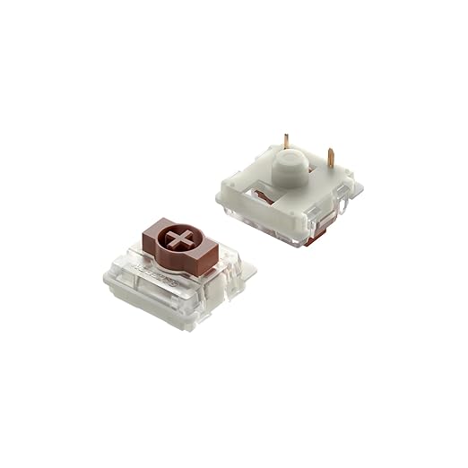 Ranked Gateron Ks-33 Low Profile v2 Key Switches for Mechanical Gaming Keyboards | Plate Mounted (Gateron Brown 90 Pcs)