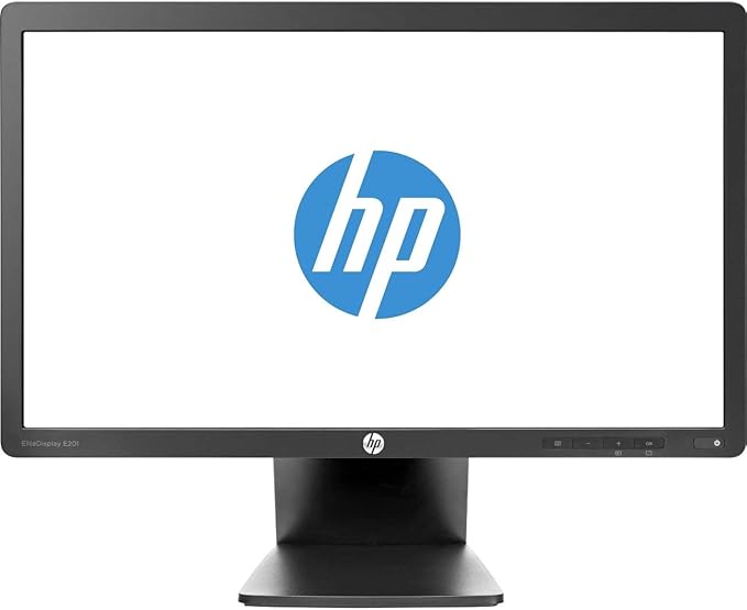 HP EliteDisplay E201 20 Inches 1600 x 900 LED Backlit Monitor Black HD with 90 days warranty