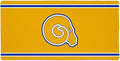 Albany State University Golden Rams Primary Logo Stripes Large Gaming Mouse Pad Desk Mat with Stitched Edges Non-Slip Base for Gamer Home and Office 31.5 x 15.7