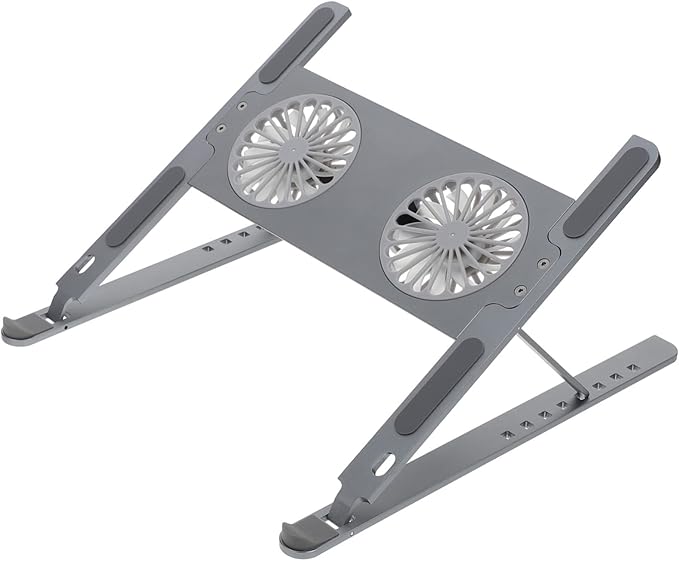 Laptop Cooling Pad Led Fan Quiet Gaming Laptop Cooler Stand Adjustment