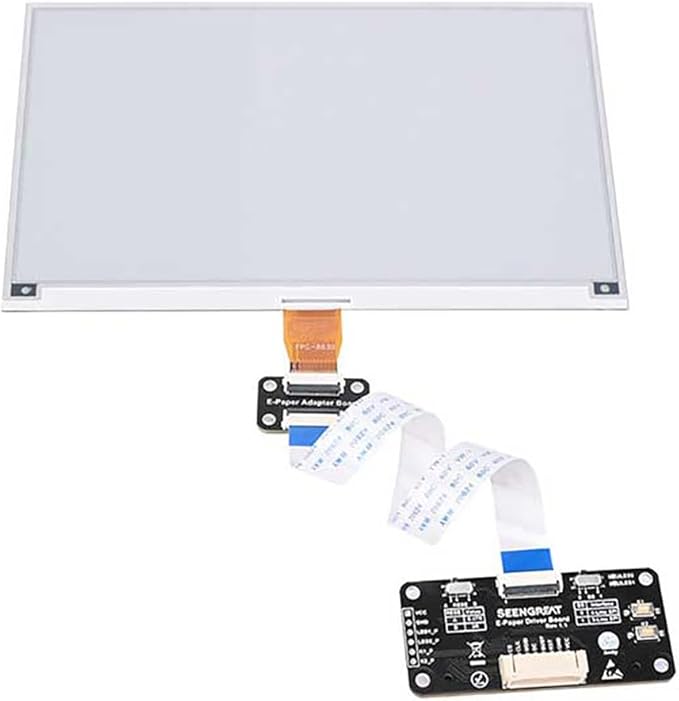 7.5 Inch E-Paper Display HAT for Raspberry Pi 800x480 Monochrome E-Ink Screen with SPI Interface Compatible with Arduino STM32 ESP32 – Partial &amp Full Refresh