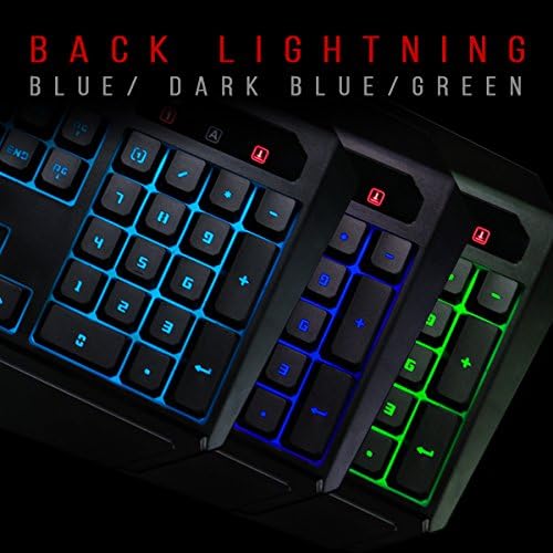 Bloody B188 8-Key Light Strike (LK) Optical Mechanical Gaming Keyboard – Tri-Color LED Backlit – Smooth/Linear Black Switch