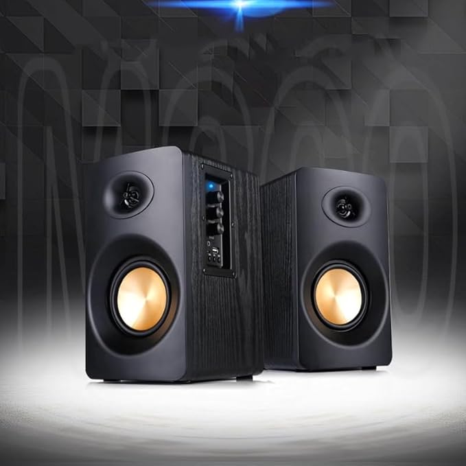 Computer Bookshelf Speaker Home Desktop 2.0 Active Projector Audio Multimedia Desktop Speaker