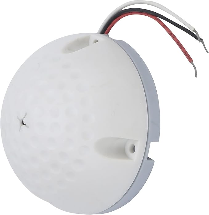 DC 12V Dynamic Noise Reduction Microphone Half Ball Type Sensitive ABS Material - Long Distance Signal Transmission Full Pointing Ideal for