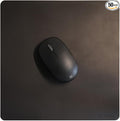 Mouse Pad-Premium Full Grain Genuine Leather (Vintage Black)