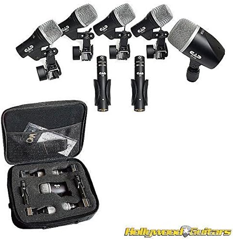 CAD Audio STAGE7 7-piece Drum Microphone Pack - (3) D29 (2) C9 D19 amp D10