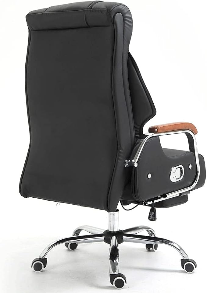 Office Chair Gaming Chair Computer Chair Boss Chair Office Executive Chairs Armchair with Footrest Computer Chair Ergonom (Color : Argento Size : Talla �nica)