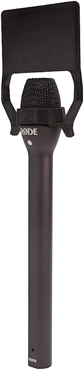 Rode Reporter Omnidirectional Dynamic Microphone &amp On-Stage Foam Ball-Type Microphone Windscreen Black