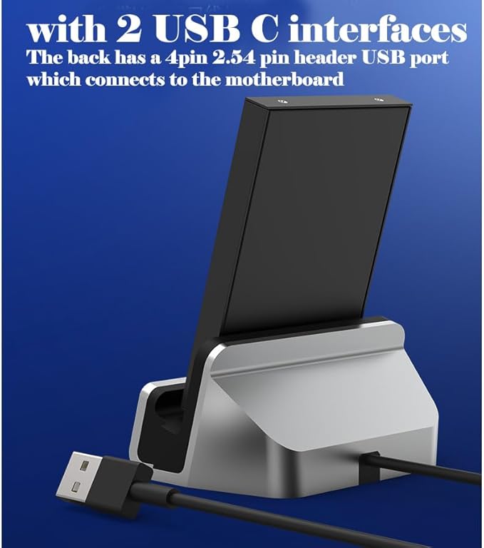 3.5 Inch Computer Display CPU HDD Data Monitor USB C Interface Computer Temp Monitor for aida64 Brightness Adjustment Customizable Layout