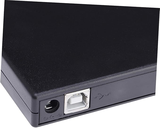 DOITOOL Compact USB Cd Burner DVD Drive External Disc Drive for Laptop Easy to Use