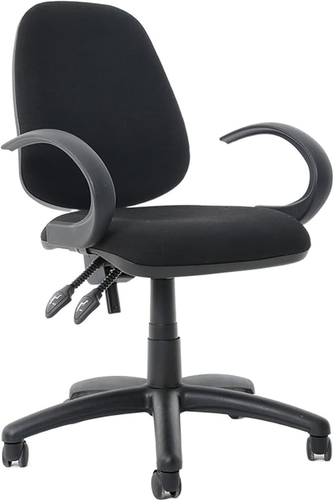 Adjustable Office Computer Chair with Armrest Office Chairs Computer Chairs Conference Swivel Cloth Chair