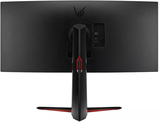 LG 34 Curved Ultragear Gaming Monitor QHD(3440x1440) 160Hz AMD FreeSync HDR10 sRGB 99% Built-in Speakers Multitasking and Content Creation DisplayPort &amp HDMI Tilt/Height Adjustable Stand