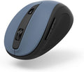 Hama Ergonomic Wireless Mouse Wireless (6 Buttons 2.4GHz 800/1200/1600 dpi Optical Mouse Wireless Wireless Mouse Ergonomic Computer Mouse for Laptop/PC/Notebook Right-Handed USB Receiver