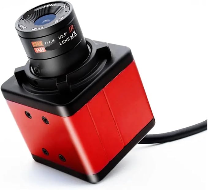 5MP 8MP 30FPS Industrial Metal Box USB Camera Fixed Focal Lens IMX415 USB2 Support UVC OTG for Live Streaming Conference