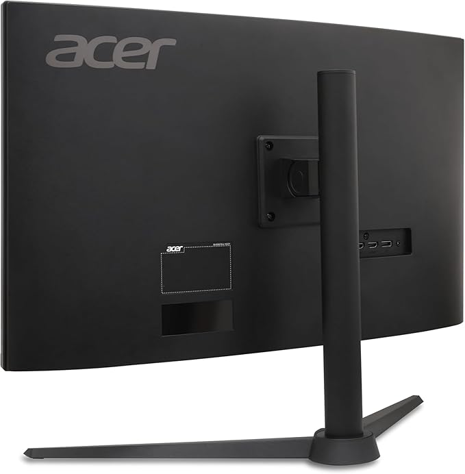 acer Nitro 27 FHD Gaming Office Monitor 1500R Curved 280Hz Tilt/Swivel/Height Adjustable AMD FreeSync 1ms (VRB) VESA Mountable ZeroFrame Design DisplayPort &amp 2 x HDMI - Black