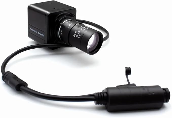 5 50mm HD Industrial Camera Living Stream Webcam 1 27 CS Mount F1 Manual Zoom Lens 3 4 5 8MP CMOS Digital Camera