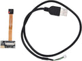 Camera Module5MP Camera Module 1.8mm 180° Fixed Focus Webcam Board with USB Cable HBVCAM‑5M2118FF180‑48 V11