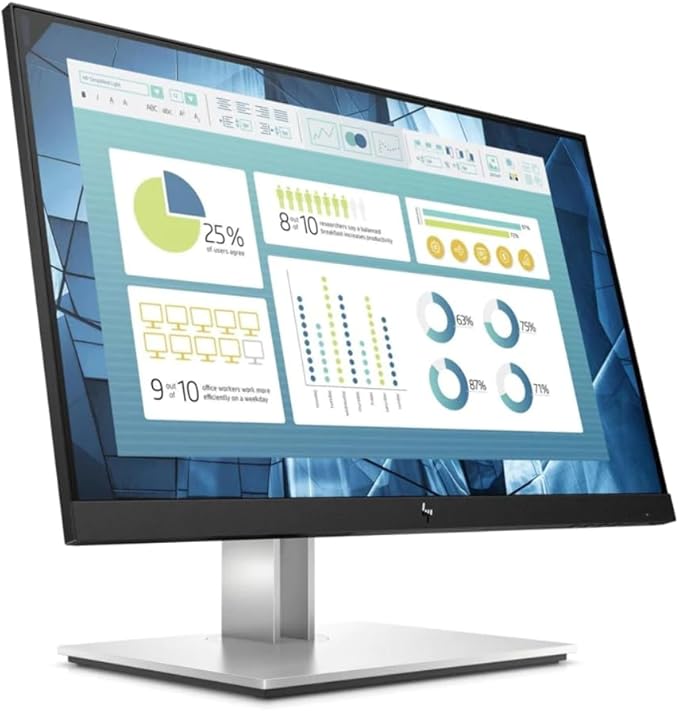 HP E22 G4 22 Class Full HD LCD Monitor - 16:9 - Black Silver - 21.5 Viewable - in-Plane Switching (IPS) Technology - LED Backlight - 1920 x 1080-250 Nit Typical - 5 ms - 60 Hz Refresh Rate - HDMI