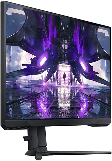 SAMSUNG 27 Odyssey G32A FHD 1ms 165Hz Gaming Monitor with Eye Saver Mode Free-Sync Premium Height Adjustable Screen for Gamer Comfort VESA Mount Capability (LS27AG320NNXZA)