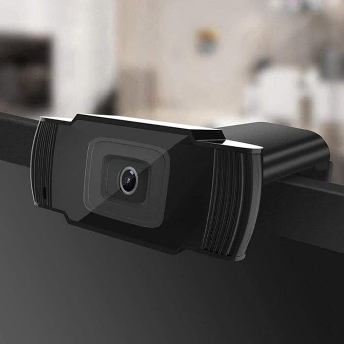 Webcam 480P HD Autofocus Widescreen Web Camera Cam with Noise Reduction Microphones Used for Video Calling Recording for Computer Desktop Laptop Suitable for Home Computer Equi