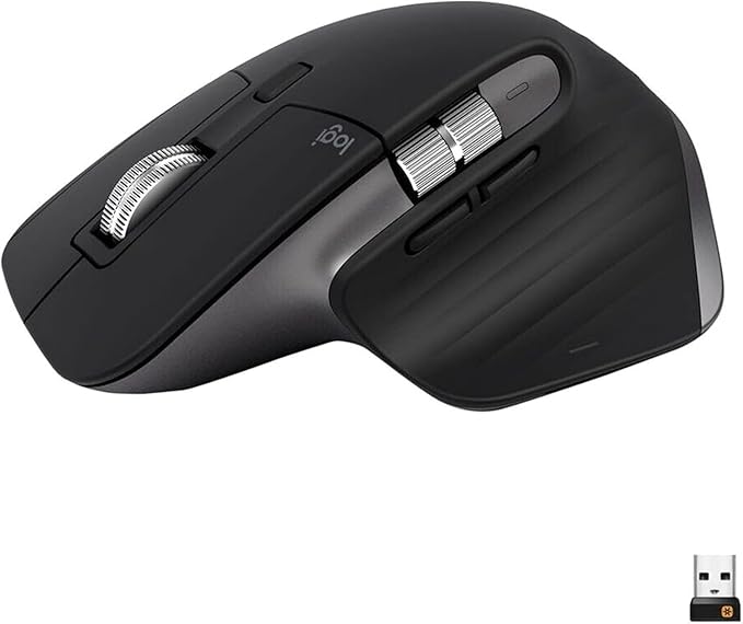 Logitech MX Master 3 Advanced Wireless Mouse (Renewed)