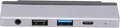 5 in 1 USB3.0 Hub Docking Station with Type C to for iOS Tablet Pro 18 20 Supports 4K 60Hz Display 60W PD Charging 3.5mm Audio