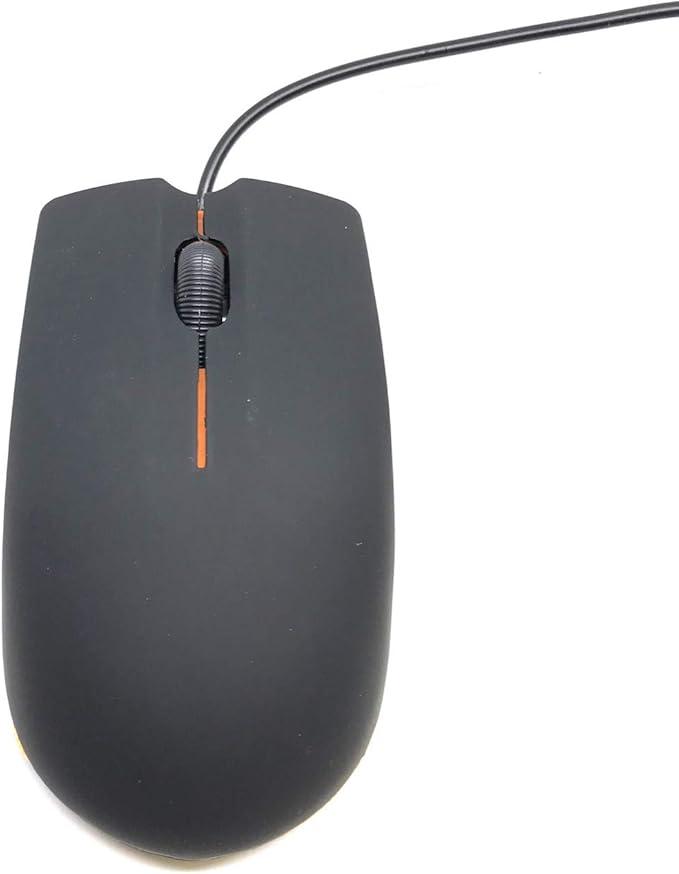 TFD Supplies - Wired 3 Button Optical Computer Mouse - 10 Pack - Bulk Computer Mice
