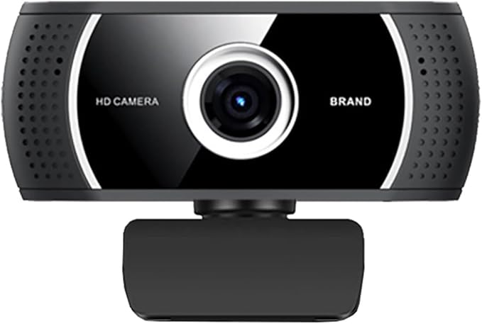 GIZNXBA PC Webcam with Autofocus Clear Audio HD Light Correction Noise-Reducing Wide Field of View Streaming USB Computer Camera with Microphone for Laptop Desktop(4K)
