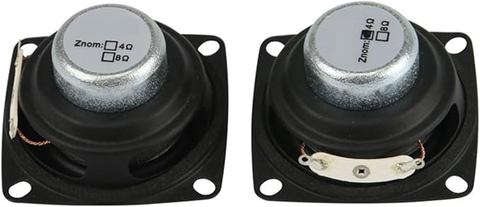 2PC 2 inch 4OHM 12W Full Range Speakers Magnetic NdFeB High-Power Alto Treble Vocal Sound Desktop PC Speaker Lucky