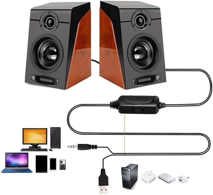Computer Speakers USB-Powered Speakers3.5MM Headphone Jack