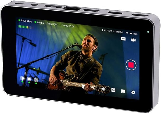 YoloLiv YoloBox Mini Ultra-Portable All-in-One Smart Live Streaming Encoder &amp Monitor…