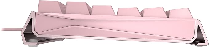 Cherry MX 3.0 S Wired Mechanical Gaming Keyboard. Aluminum Housing Built for Gamers w/MX Silent Red Switches. RGB Backlit Color Display Over 16m Colors. Pink (Renewed)