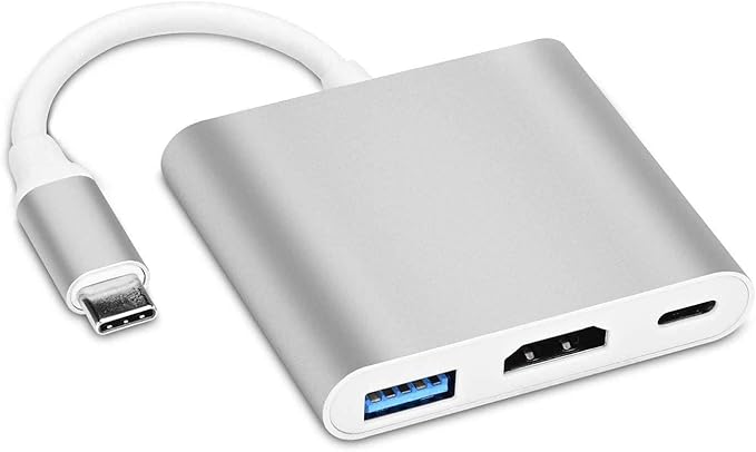 USB C to 4K HDMI Adapter PD Port HDTV Adapter Compatible with Samsung Galaxy Z Fold5/Fold4/Fold3 5G Charger Port TV Video Hub Type-C Projector Converter