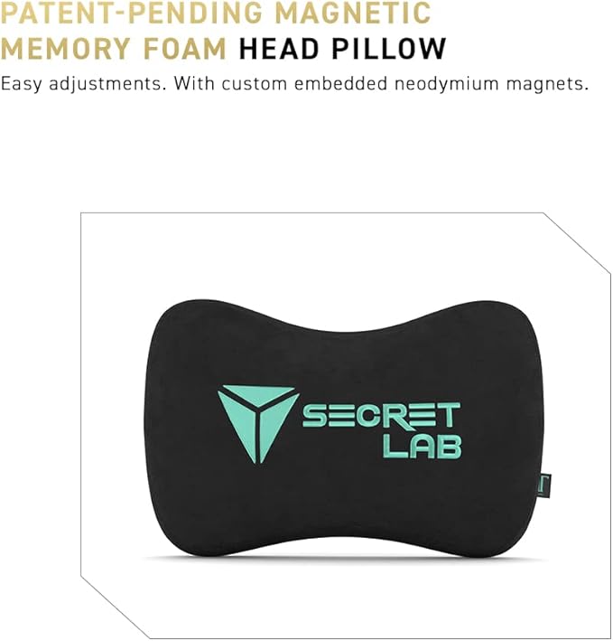 Secretlab Titan Evo Mint Green Gaming Chair - Reclining Ergonomic &amp Heavy Duty Computer Chair with 4D Armrests Magnetic Head Pillow &amp Lumbar Support - Big and Tall Up to 395lbs - Green - Fab
