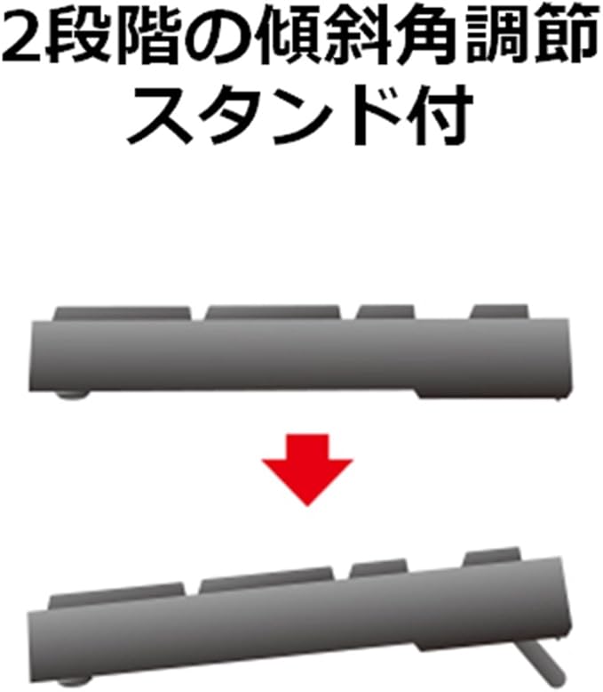 ELECOM USB Wired Keyboard Membrane Type [Black] TK-FFCM01BK (Japan Import)
