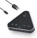 Conference Speaker and Microphone Bluetooth Speakerphone with 360° Voice Pickup USB-C Plug &amp Play Compatible with Leading Platforms for Personal Workspaces