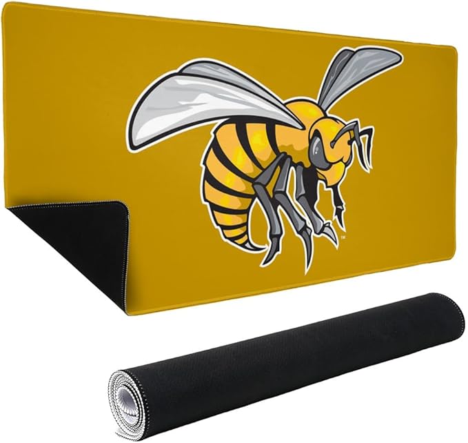 Alabama State Primary Logo Large Gaming Mouse Pad Desk Mat with Stitched Edges Non-Slip Base for Gamer Home and Office 31.5 x 15.7