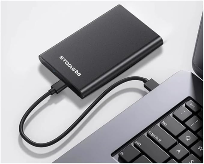 Aboiled 500GB USB 3.0 Portable External Hard Drive - High-Speed Mobile Mechanical Storage for Travel and Work