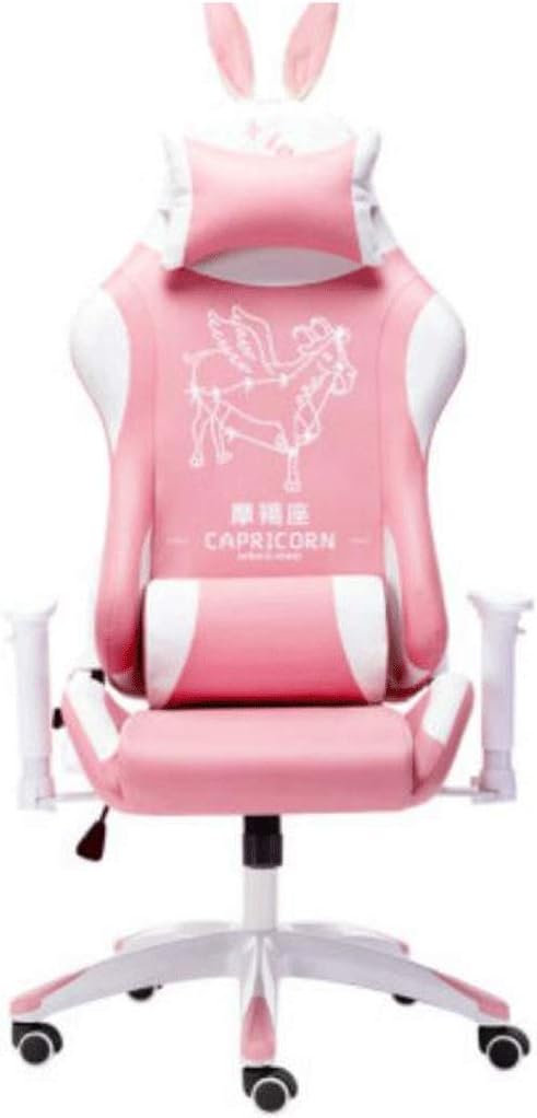 YYDS Chair E-Sports Gaming Chair Executive Ergonomic Constellation Swivel Chair Computer Chair with Headrest and Lumbar Pillow Ergonomically (Color : J)