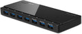 TP-Link [2nd Gen] TP-Link 7-Port USB 3.0 Ultra Slim Hub Including 3 BC 1.2 Charging Ports up to 5V / 1.5A. Compatible with Windows Mac Chrome &amp Linux OS with Power On/Off Button (UH700)