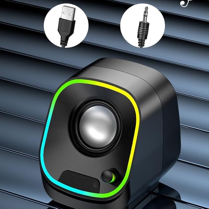 Computer Speaker for Laptop PC Phones Subwoofer Music Player Audio Speakers Deep Bass