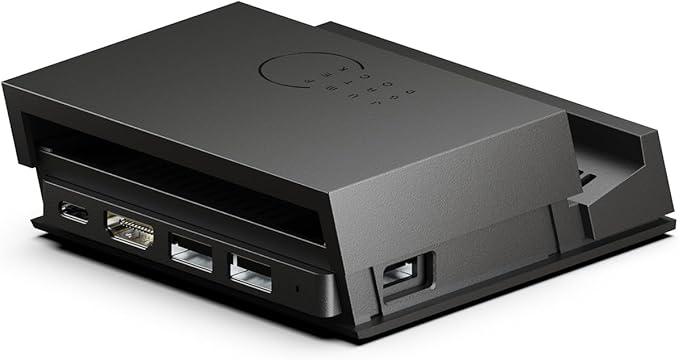 by Skull &amp Co. Jumpgate Pro: Portable Dock Station with Detachable USB Hub Adapter for Switch 2(2025) /Switch OLED (2021)/Switch (2017) and Macbook HDMI2.1 8k@30Hz or 4K@120Hz USB3.0 Port