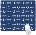 Skinit Medium Gaming Mouse Pad - Officially Licensed NFL Indianapolis Colts Blitz Series Design with Stitched Edges Waterproof Non-Slip Rubber Base Desk Mat for Keyboard &amp Mouse