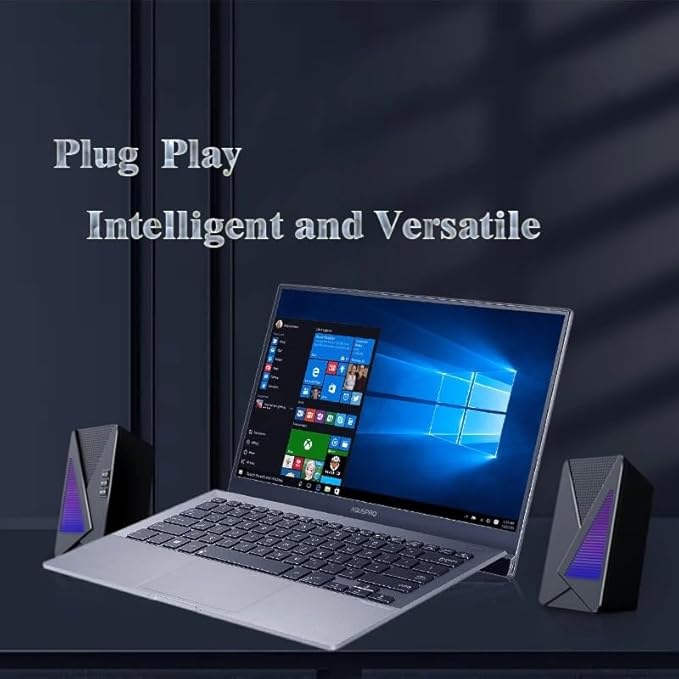 Speakers Anvil Stereo Surround Music Gaming Sound Bar for Computer Desktop PC Loudspeakers