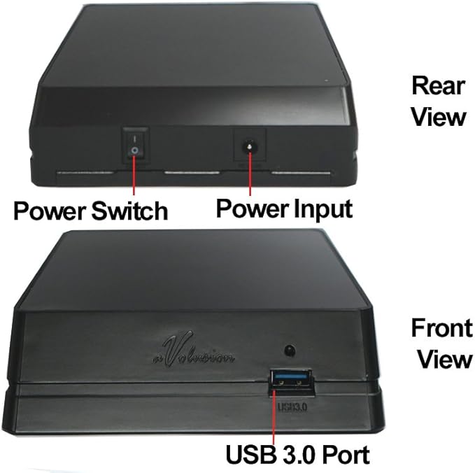 Avolusion HDDGear 8TB (8000GB) USB 3.0 External Gaming Hard Drive (for Xbox One Pre-Formatted) - 2 Year Warranty